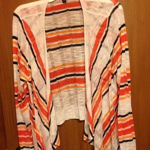Navy Blue/Orange/White Torrid Jacket Size 2